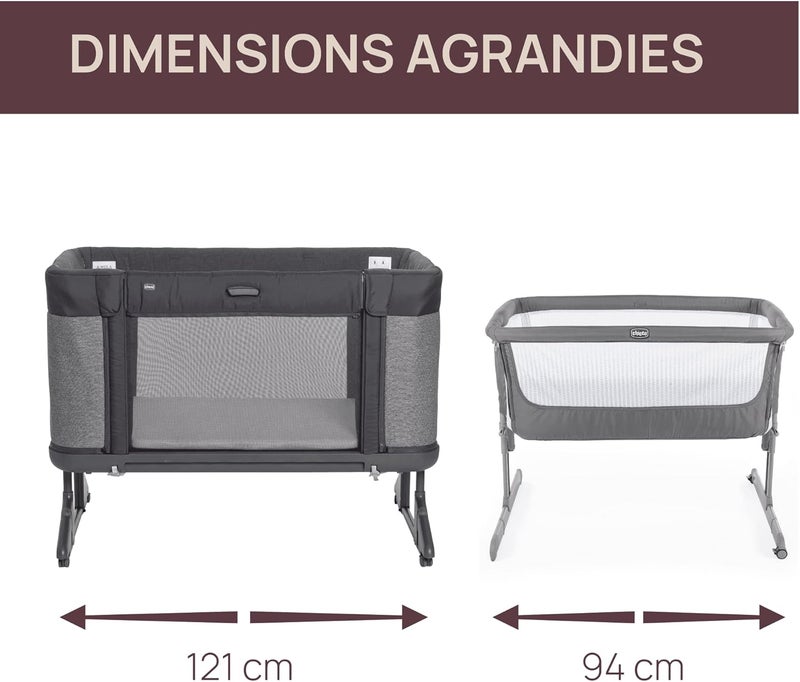 Chicco Next2Me Forever Crib 0m-4y, Rice - Image 5